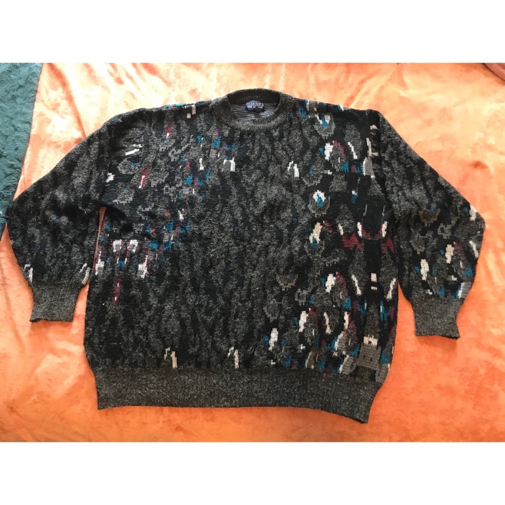 Retro “grandpa sweater”